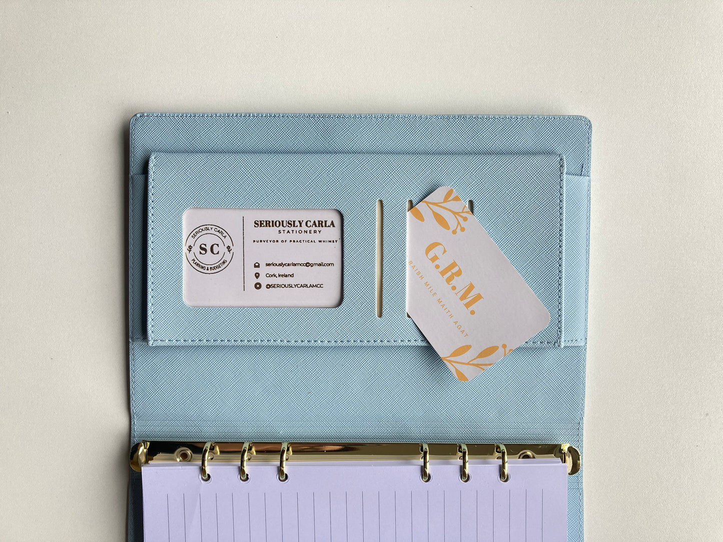 Vegan Leather A5 Refillable Notebook