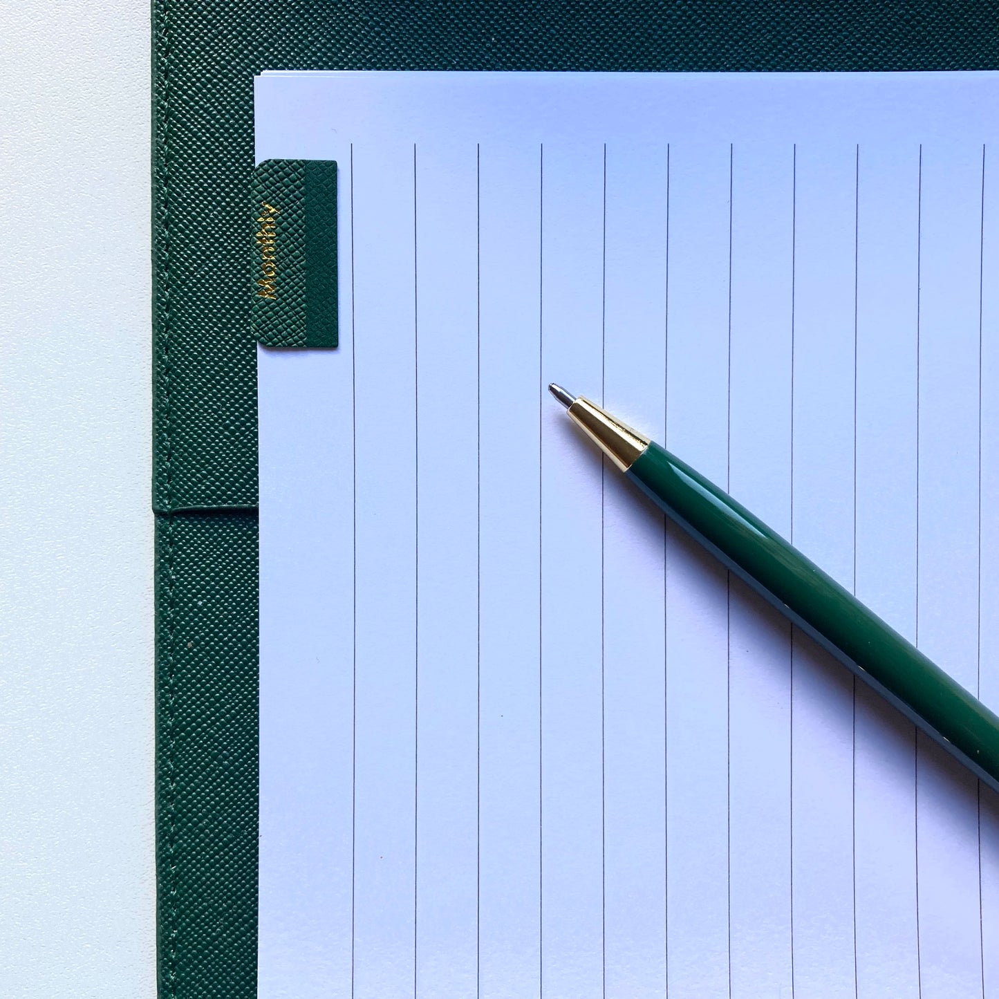 Vegan Leather A5 Refillable Notebook