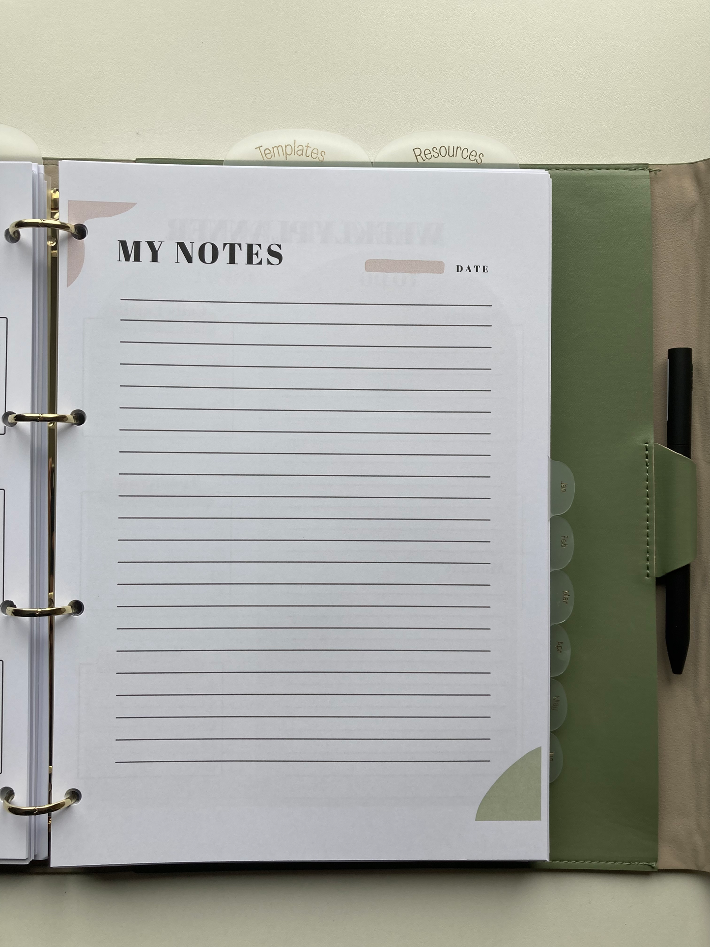 A4 Refillable Teacher Planner image 4